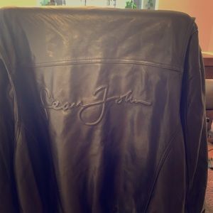 All leather Sean John Jacket